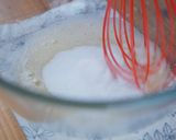 A picture of step 5 of No-Bake Smooth Cheesecake that melts in your mouth.