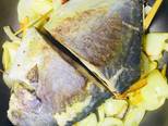 Canh cá chim biển trắng nấu cải chíp bước làm 3 hình