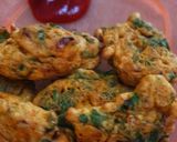 पालक के पकोड़े (Palak ke pakode recipe in Hindi) रेसिपी चरण 6 फोटो
