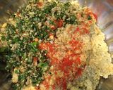 A picture of step 2 of Hot and Crunchy Kalmi Vada.