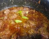 A picture of step 8 of Beef karahi.
