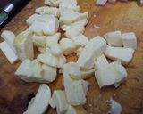 Foto del paso 5 de la receta: Torta combinada de zapallitos y puerros