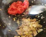 A picture of step 3 of Double Tadka Lasooni Palak Yellow Moongdal - Dhaba-Style.