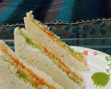 ત્રિરંગી સેન્ડવીચ(sandwich recipe in gujarati) રેસીપી સ્ટેપ7ફોટો