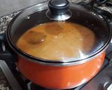 Foto del paso 19 de la receta Sopa de marisco congelado y fresco con fondo de cebolletas
