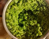 A picture of step 2 of Grill Green Peas Tikki.
