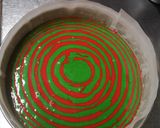 Foto del passaggio 3 della ricetta Torta zebrata natalizia
