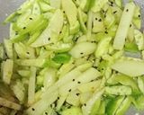 A picture of step 2 of Kakrol Dry Sabji.