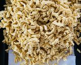 A picture of step 5 of Champakali ganthia.