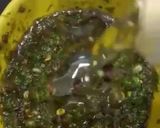 A picture of step 3 of Chimichuri sauce.