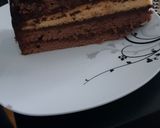 Tükörmázas csoki torta recept fázis 12 fotója