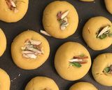 A picture of step 3 of Nankhatai.