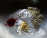 A picture of step 1 of Beetroot Chakri#foodphotographychallenge.