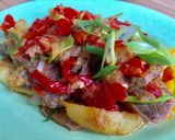 A picture of step 6 of Daging Batokok (Hot Chillies Meat) Indonesian Recipe.