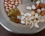 A picture of step 1 of Samak rice pulao (barnyard millet).