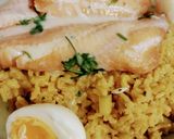 A picture of step 7 of Brown rice kedgeree.