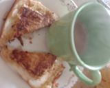 A picture of step 6 of Triangle bread bite.