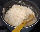 A picture of step 6 of Simple Leek Risotto.