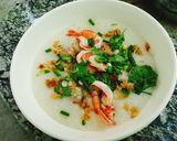 รูปขั้นตอนการทำที่ 2 ของ ข้าวต้มโจ๊ก น้ำมันหมูกุ้งหมูสับ