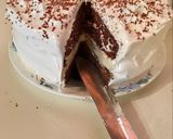 A picture of step 6 of Snowball cake.