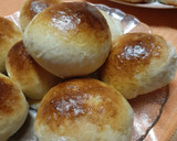 Foto del paso 8 de la receta: Pancitos de leche con dulce de leche y otros con jamón y queso, una bomba!!