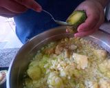 Foto del paso 1 de la receta: Zapallitos rellenos con salsa de roquefort
