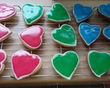 A picture of step 10 of Vickys 'Love Hearts' Valentine Cookies, GF DF EF SF NF.
