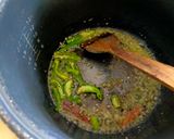 A picture of step 1 of Green Pigeon Pulao.