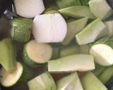 A picture of step 3 of Chicken Soup.