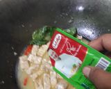 Foto langkah ke 5 dari resep Sawi putih Tempe Masak Santan.