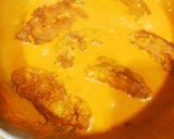 A picture of step 5 of Cabbage malai curry.
