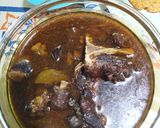 Foto langkah ke 4 dari resep Rawon Buntut.