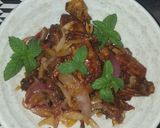 A picture of step 5 of Peppered chicken.