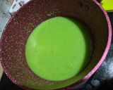 Foto langkah ke 2 dari resep Pudding Alpukat Matcha.