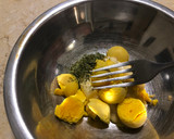 A picture of step 2 of Tarragon Deviled Eggs.