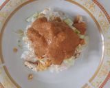 Foto langkah ke 5 dari resep Sega Lengko - Nasi lengko Khas Cirebon.
