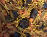 Foto del paso 7 de la receta: Fideuà de verduras y setas sihitake