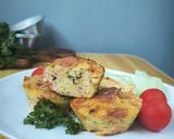 Foto langkah ke 7 dari resep Breakfast Rice Tuna Eggs Muffin.