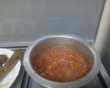 A picture of step 3 of Mexican rice.