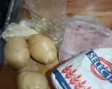 Foto del paso 1 de la receta: Omelette (sin huevo) de papas