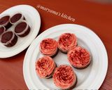 A picture of step 8 of Red velvet cupcakes II.
