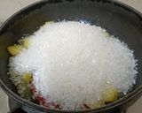 A picture of step 4 of Instant Totapuri Sweet Pickle (kachi Keri nu Vaghariyu).