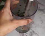 A picture of step 6 of Coriander & mint dip.