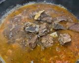 A picture of step 4 of Delicious Beef Karahi.