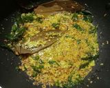 A picture of step 2 of Dry Green Jackfruit Curry (South Style).