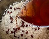 A picture of step 3 of Japanese Red Rice (Osekihan お赤飯).