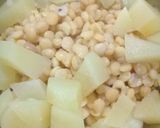 A picture of step 1 of Chana Daal Chat.