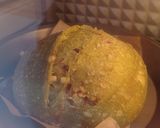 Foto langkah ke 20 dari resep Pandan Chili Flakes Cheese Sourdough Bread (Open Bake Method).
