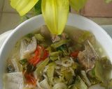 Hình bước làm 8 của món Canh dưa chua sườn non