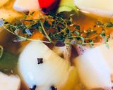 A picture of step 3 of Ital Soup/Stew with Herbs and Scotch Bonnet 🌱.